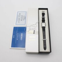 1971▲ SEIKO 腕時計 SELECTION SSEH001 nano・universe Special Edition 落ち着きのあるデザイン 大人の女性 レディース シルバー【0208】_画像6