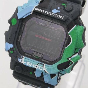 2085▲ CASIO 腕時計 G-SHOCK DIGITAL GX-56SS-1JR 20気圧防水 耐衝撃性 ソーラー 暗所で見やすい メンズ デカフェイス 迷彩カラー【0208】