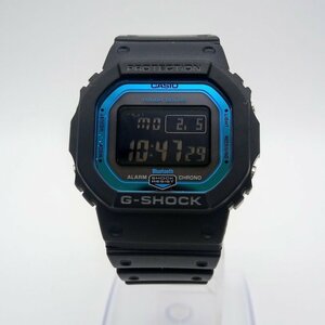 1768★CASIO/カシオ 腕時計 G-SHOCK GW-B5600-2 ソーラー Bluetooth 20気圧防水 耐衝撃構造 メンズ ブラック/ライトブルー【0129】