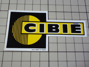【残り僅か】 正規品 CIBIE ステッカー 当時物 です(94×49mm) シビエ