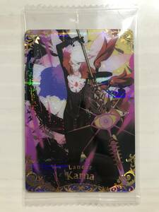 Fate/Grand Order FGO ツインウエハース 特別弾 カルナ ST06 フェイト グランドオーダー メタリックプラカード 未開封 送料63円 同梱可能