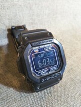 CASIO G-SHOCK 電波 Gショック カシオ タフソーラー　GW-M5600BC 通電確認　現状品　ブラック_画像1