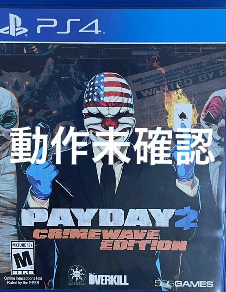 Payday2 Crimewave [輸入版:北米]【ジャンク品】