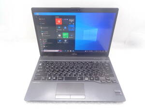 i5第7世代 FUJITSU LIFEBOOK U937/R/i5-7300U 2.6Ghz/4GB/SSD 256GB/カメラ/無線/BLUETOOTH/13.3/1920ｘ1080/Windows10 中古動作品(F595)