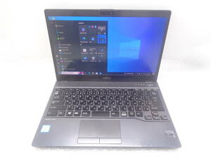 訳あり i5第7世代 FUJITSU LIFEBOOK U938/S/i5-7300U 2.6Ghz/4GB/SSD 256GB/カメラ/無線/BLUETOOTH/13.3/1920ｘ1080/Windows10(F598)