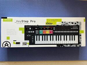 ARTURIA MIDIキーボード コントローラー KeyStep Pro Black Edition シーケンサー　USB CV/GATE