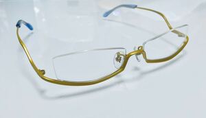 * last less The mhi.- man stylish glasses made in Japan po Lupo to yellow 