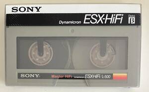 大変貴重なお品！　ソニー　Master HiFi Dynamicron ESX-HiFi/L-500 SONY ベータビデオテープ