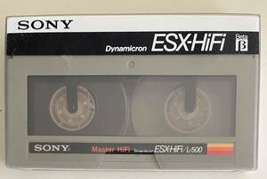 大変貴重なお品！　SONY ソニー　Master HiFi Dynamicron ESX-HiFi/L-500 ベータビデオテープ