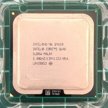 【動作確認済】 Intel Core2 Quad Q9650 3.0GHz LGA775 SLB8W 【YorkField】_画像1