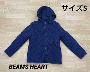02645B0 BEAMS HEART quilting jacket woman 