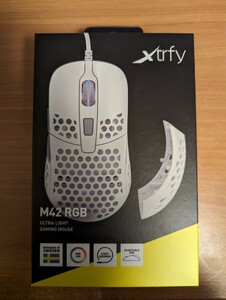 xtrfy M42 RGB　訳あり ゲーミングマウス 有線