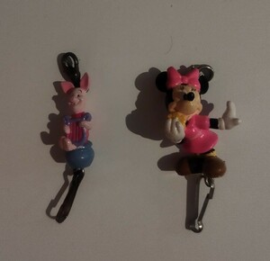  Minnie Mouse Piglet be tied together Mini charm 