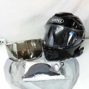 【美品】【シールド2枚】SHOEI ショウエイ GT-Air2 フルフェイスヘルメット Mサイズ ブラック バイク 二輪 ツーリング バイザー 人気