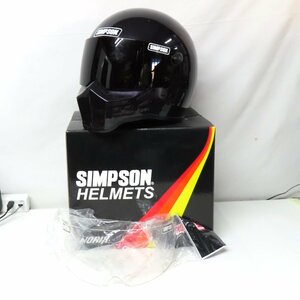 【正規品】【シールド2枚】SIMPSON シンプソン M10 フルフェイスヘルメット 60cm BORDEAUX バイク 二輪 NORIX オートバイ 人気 ツーリング