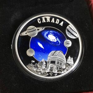 【カナダ銀貨】世界天文年記念 銀貨2009 COA&箱付き シルバーコイン カナディアンミント