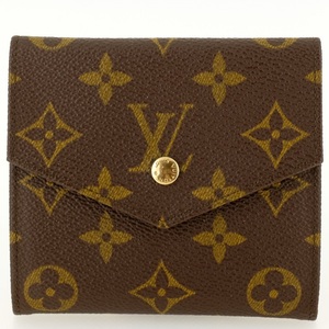 【美品】ベタ無し LOUIS VUITTON ルイヴィトン ポルトモネビエ・カルトクレディ Wホック財布（小銭入れあり） 旧型 M61660 レディース