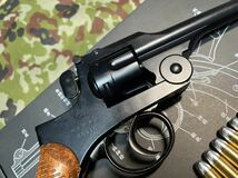 希少 ハートフォード 二十六年式拳銃 ブルーブラックモデル 木製グリップ 専用ランヤード特典付 (HW発火モデルガン完成品)とてもきれいです_画像8