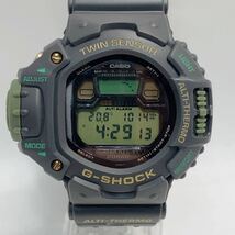 デッドストック CASIO カシオ G-SHOCK DW-6700 稼働品 腕時計 ツインセンサー ケース タグ 説明書付き ビンテージ_画像2
