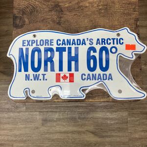 CANADA カナダ プレート ビンテージ 未使用品