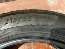 ★2021年製!!! MICHELIN ミシュラン　PRIMACY4　タイヤのみ　2本　215/55R17 94W★_画像5