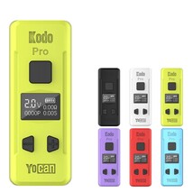 新品 Yocan Kodo Pro 黄 510規格 液晶付き コンパクトバッテリー Vape mini Mod ヴェポライザー　電子タバコ　ベイプ　小型_画像1