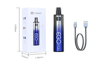 新品 Joyetech eGo Pod AST スターターキット＋コイル5個セット ブラック 電子タバコ Vape ベイプ　本体 禁煙_画像6