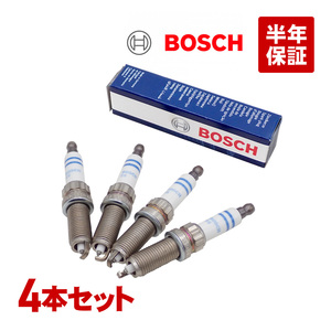 送料185円 イリジウム スパークプラグ 4本セット 1台分 BMW MINI R55 R56 R57 BOSCH 12120035933 ZQR8SI302 出荷締切18時