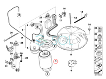 BMW E53 X5 リア エアサスペンション 右側 3.0i 4.4i 4.8is 37121095580 37126750356 出荷締切18時_画像5