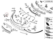 ベンツ W211 PTSセンサー パークトロニックセンサー E240 E250 E280 E300 E320 E350 E500 E550 E55 E63 2215420417 出荷締切18時_画像2