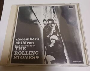 【 The Rolling Stones】ローリング・ストーンズ『December's Children (And Everybody's)』ＣＤ（中古）