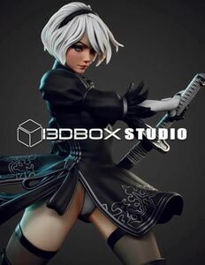 1/6 scale woman figure head element body garage kit anime game Cara unassembly not yet painting large size 