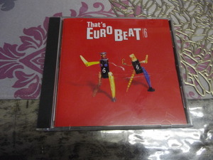 CD「THAT'S EUROBEA/ザッツ・ユーロビート Vol.６