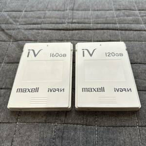 Maxell マクセル iVDR-S カセットハードディスク iV 120GB 160GB ジャンク ケースなし