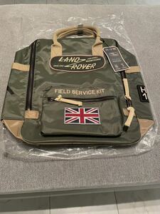 ランドローバー×レッドカヌー コラボバックパックLAND ROVER FIELD BACKPACK HERITAGE COLLECTION × RED CANOE OFFICIAL カナダ現地購入