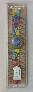 Vintage! SWATCH SCUBA 200 pouple octopus sdj102 1996 год новый товар нераспечатанный 