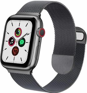 コンパチブル Apple Watch バンド グレー　42/44/45. Apple スマートウォッチ　バンド