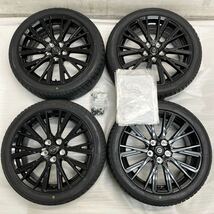 新品未使用☆GR.TRD☆18インチ 7J+40☆国産.215/45R18☆4本SET☆90系 ノア.ヴォクシーオプション☆黒ナット☆エスティマ.ライズ.SAI.C-HR_画像1