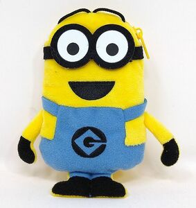 ミニオンズ MINIONS■チケットホルダー(ケビン)■約15cm■USJ限定■ぬいぐるみポーチ マスコット■グッズ■送料無料