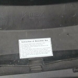 ★★  K-MAX製 リアボックス 50L  社外 中古 バイク 部品 トップケース 鍵 ベース付き 大容量の画像6