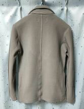 junhashimoto KNIT JACKET ローゲージポリエステルニット ジャケット ジュラルミンボタン 定価27,000＋TAX_画像3