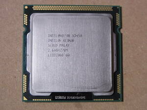 ◎Intel Xeon X3450 SLBLD 2.66GHz 8M Lynnfield LGA1156 4コア 8スレッド (Ci0840)