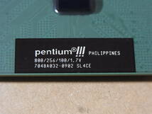 □2個セット□PentiumⅢ 800MHｚ 800/256/100/1.7V SL4CE PPGA370 Coppermine 同ロット (Ci0675)_画像6