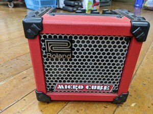 WB003 Roland MICRO CUBE ギターアンプ ローランド 動作未確認 現状品 JUNK