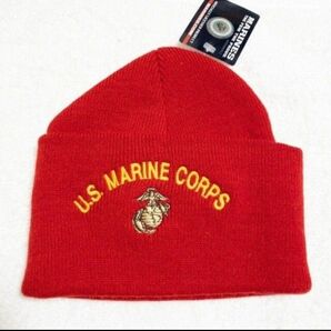 ●帽子●ニット●キャップ●新品未使用●U.S.MARINE CORPS Watch Cap●薄手●マツザキ商店●ミリタリー