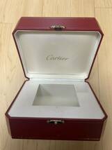 Cartier タンクフランセーズの時計ケース　時計のお手入れセット　カルティエ ジュエリー クリーニングキット 空箱 腕時計 ウォッチ_画像2