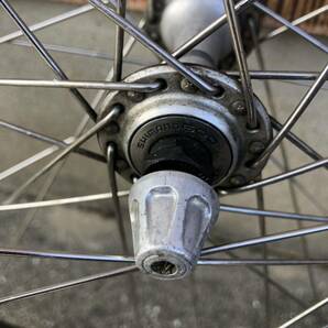 SHIMANO600 チューブラー ホイールセット HB-6207 700c の画像3