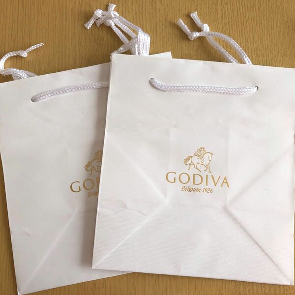 GODIVA ゴディバ ショップ袋　2枚セット