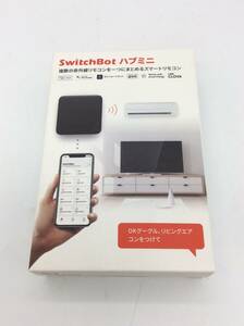 #9423 新品未開封 スイッチボット Switchbot ハブミニ スマートリモコン 黒 ブラック ※箱たばこ臭あり