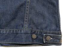 リーバイス Levi's 00s ヴィンテージ 78500-0301 デニムジャケット ジージャン トラックジャケット Mサイズ インディゴ_画像6